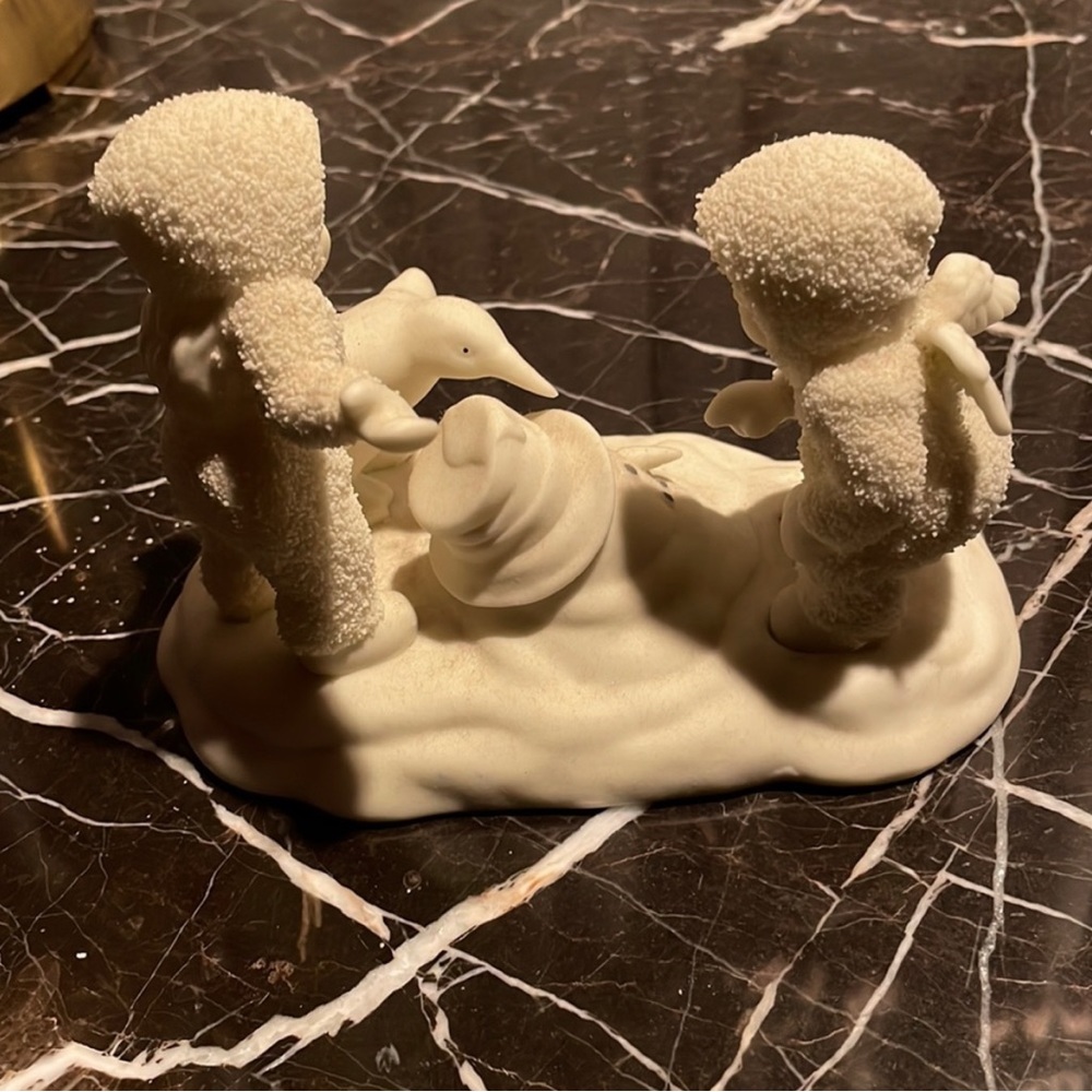Dept 56 Snowbabies WHERE DID HE GO? Melting Snowman